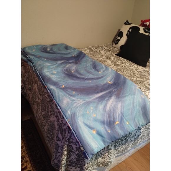 Harry Potter NEW Cloak Of Dreams Quidditch Comforter Reversible Pillowcase 2001 - Picture 5 of 13